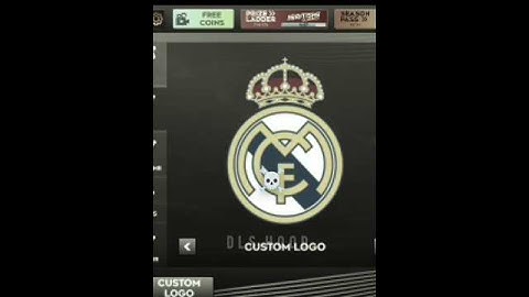 I created a Real Madrid logo in Dls #dls #dlscreator