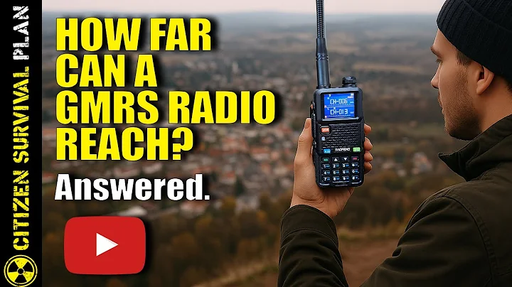 How Far Can A GMRS Radio REALLY Go?