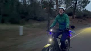Last Light Dash: Speeding Through Twilight with Wind in Our Tassels #yosemiteebiking #ebiketour screenshot 4