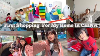 FIRST SHOPPING FOR MY HOME IN CHINA 🇨🇳🛍️| Wildan MASHA ALLAH Adjust Hogya I AM SO HAPPY 😍