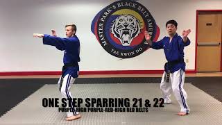 ONE STEP SPARRING 21 & 22