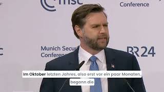 Usa 🇺🇸 Vice President JD Vance speech in Munich Security Conference Germany 🇩🇪#usa @FoxNews