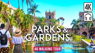 Explore the Most Stunning City Parks And Gardens | Immersive 4K Walking Tour with Subtitles