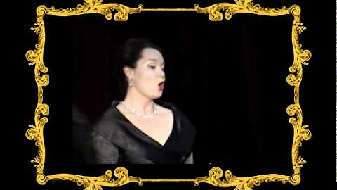 Anna Yun singing "Una Voce Poca Fa" accompanied by...