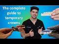 How to make the perfect temporary crown provisional restoration