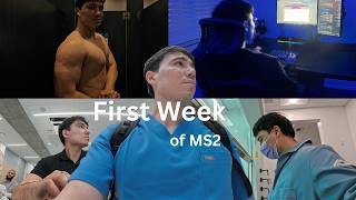 back to medical school | my first week as an ms2