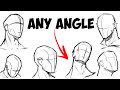 How i draw heads from any angle