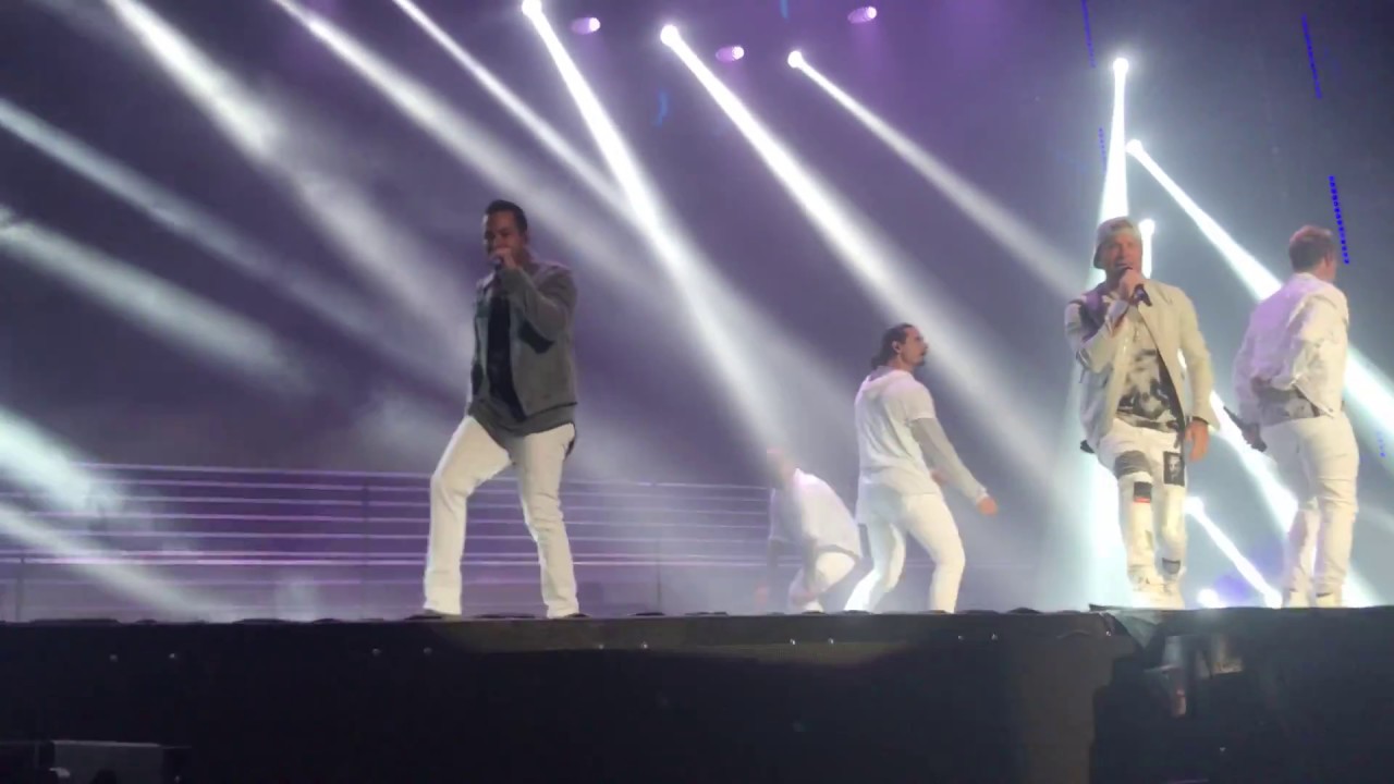 Larger than Life Backstreet Boys Opening Song Dubai Concert 2018