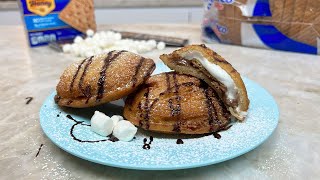 Deep Fried S'mores Pocket