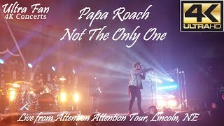 Papa Roach - Not The Only One Live from Attention Attention Tour Lincoln