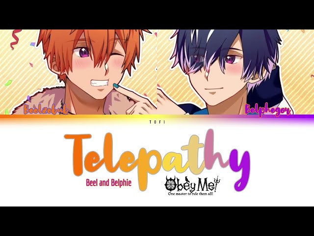 Telepathy | Color Coded JPN/ROM/ENG Lyrics | Obey Me! Shall We Date? class=