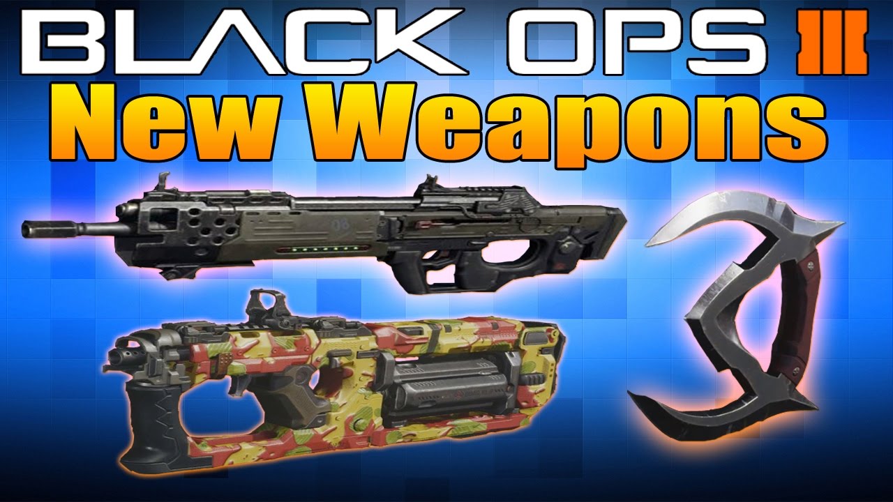 クライシス3 モダンブラックオプス New Weapons in Black Ops 3 Gameplay: HLX 4, LV8 Basilisk, Raven's