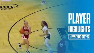 Britt Prince Highlights vs. Iowa | Nebraska Women's Basketball | 01/16/2025