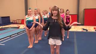 Sevensupergirls Try Gymnastics