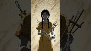 She Challenged a Goddess… This Was Her Punishment #greekmythology #arachne #athena #mythicbites