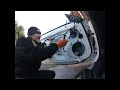 How to remove the window lift mechanism of an Audi A5