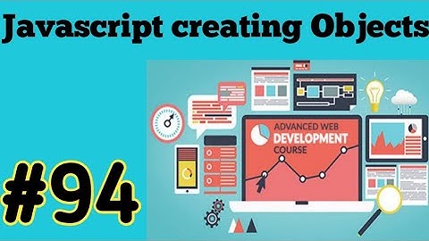 Create Objects using the new keyword