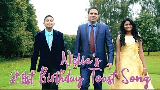 New Konkani Toast Song | Nelia's 21st Birthday | Divino Almeida | Audzin Almeida | Nasha Cortez