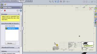 How to add Custom Sheet Format in Solidworks Drawings