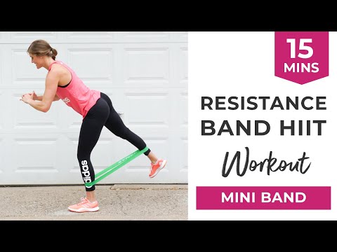 15-Minute Mini Resistance Band HIIT Workout