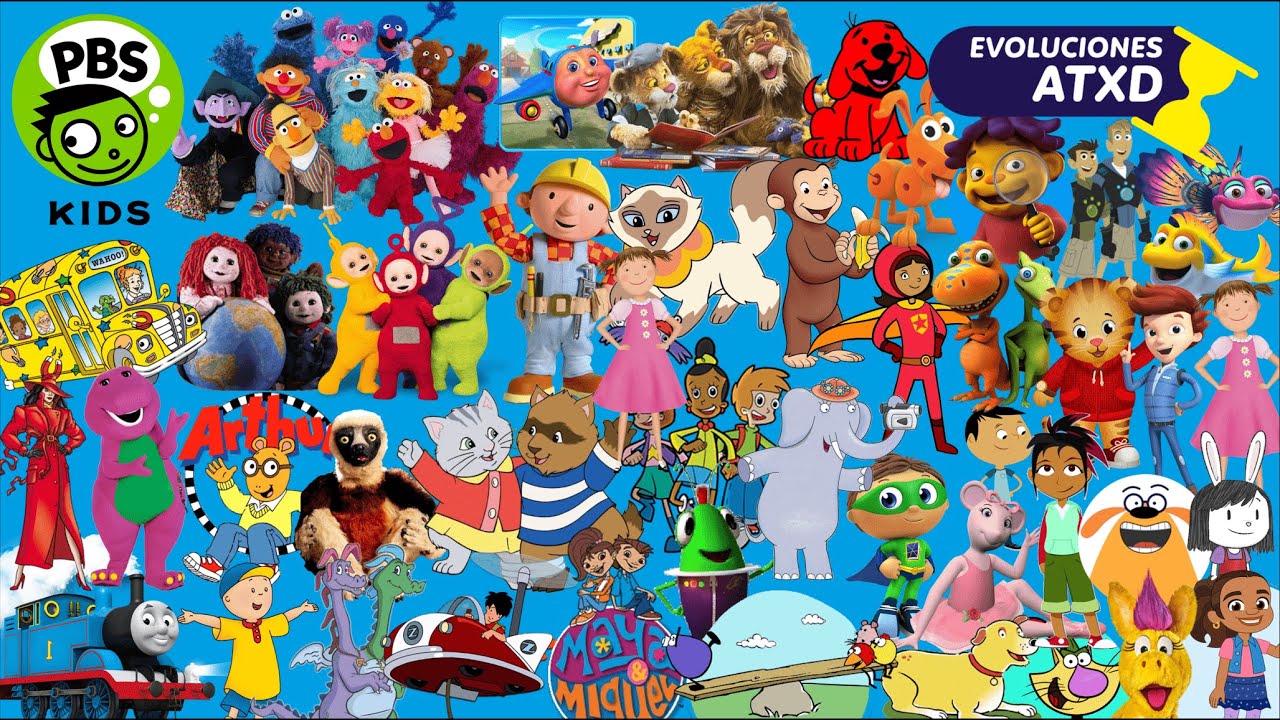 Evolución De Pbs Kids 1994 2022 Atxd ⏳ Youtube