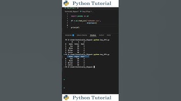 Correcting Headers In Pandas | Python Tutorial