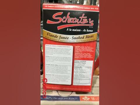 Costco Schwartz’s smoked meat pouches 蒙特利尔熏肉 - YouTube