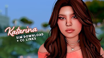 Making a Plus Size Sim 💗 Sim Download & CC Links | Sims 4 CAS #ts4