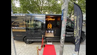 Gentleman´s Barberbus  Camper Ausbau, mobile Barbershop, Mercedes Sprinter