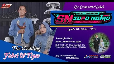 LIVE. SOPO NGIRO -  DIRUMAH BAPAK. JARIANTO // GOMBAK -TEMON - SAWOO - GASTA PONOROGO