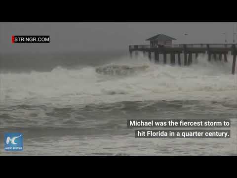 Siêu bão Michael đổ bộ vào Florida, Mỹ