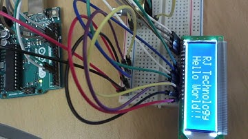 Arduino Uno 1602 LCD 문자 출력하기