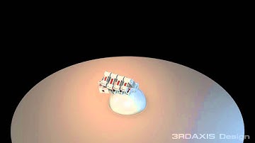 Robotic hand made in C4D