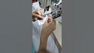 garments label attach