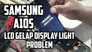 samsung galaxy a10s display back light problem