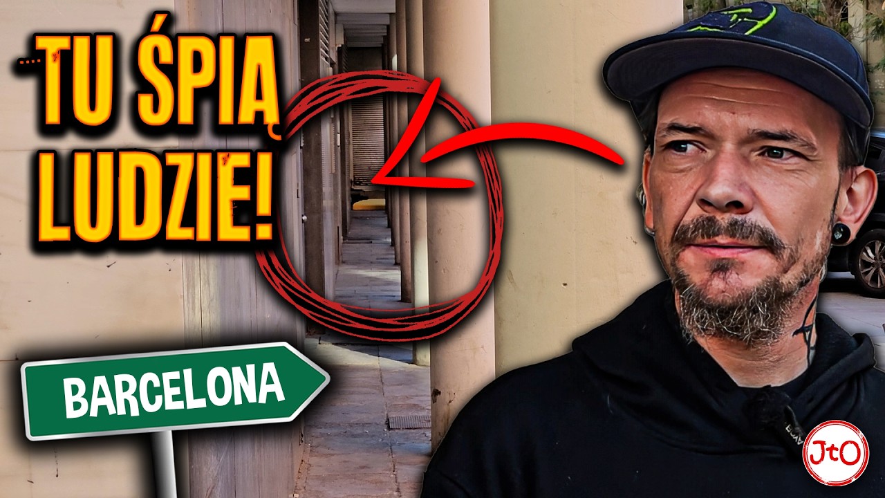 PABLO - TU na ULICY w BARCELONIE ŚPIĄ LUDZIE! POWRÓT do PRZESZŁOŚCI