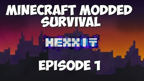 Minecraft Hexxit w/FakeHelper Ep.1 - Tree House!