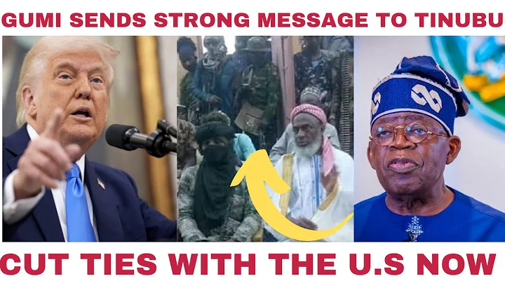 Gumi Reacts To Trump's Invation Thre@t, Warns Tinubu to Cut Ties with the United States