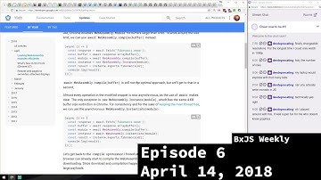BxJS Weekly Ep. 6 - April 14th, 2018