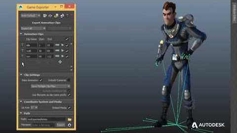 Autodesk Maya LT - Features - Game export tool