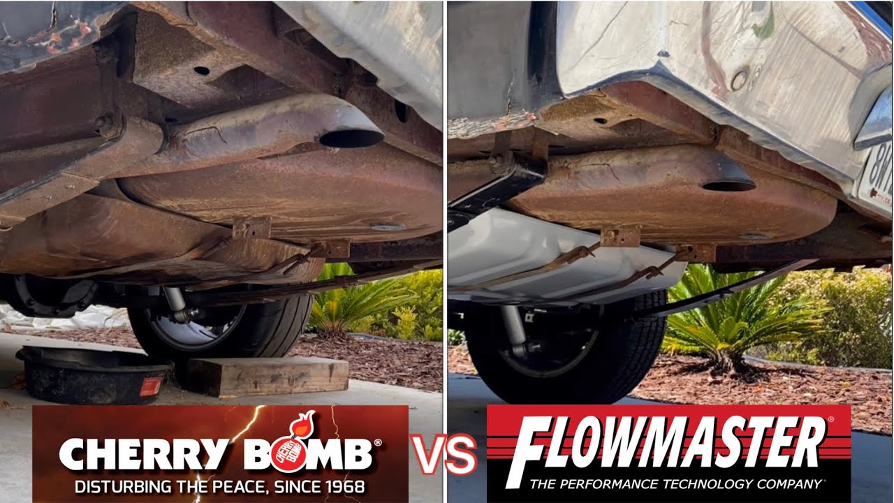 Flowmaster 40 Series vs Cherry Bomb Turbos YouTube
