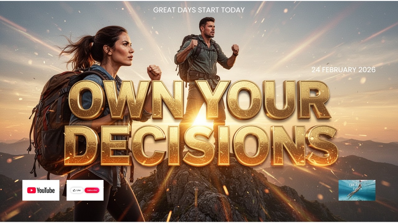 OWN Your Decisions!! 💪🔥 💥