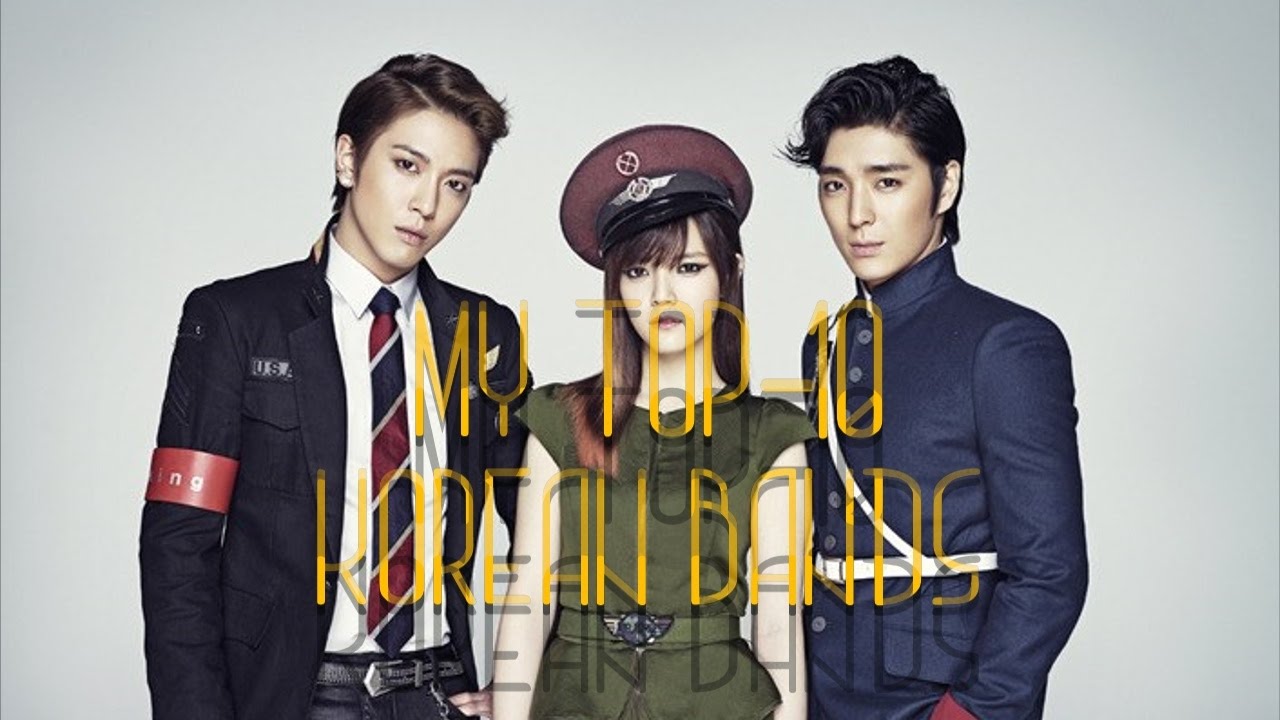 ┒my top-10 korean bands┖ - YouTube