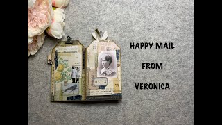 Happy Mail from Veronica #junkjournal #tags #ephemera