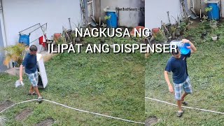 Nagkusa Ng Ilipat Ang Dispenser  israelcaregiver cctvcamera 