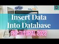 PHP - Insert Form Data Into MYSQL Database Using PHP