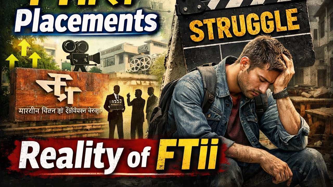 Reality of FTii placement | how to get admission in FTii | PANKAJ MEENA {PK}