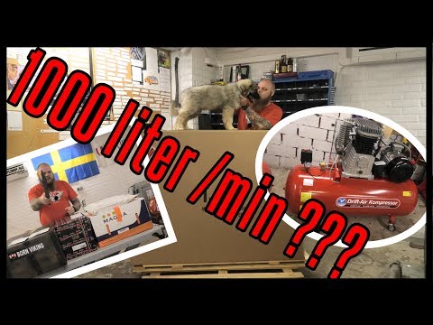 Video: Vilken storlek luftkompressor behöver jag för pneumatiska verktyg?