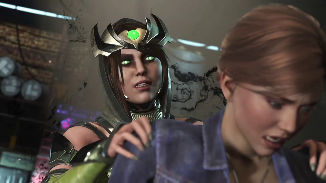 JUNE MOONE Injustice 2 Enchantress Arcade Playthrough YouTube