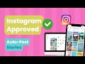  how to autopost instagram stories with preview on phone  desktop